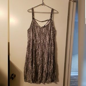 Torrid feather dress